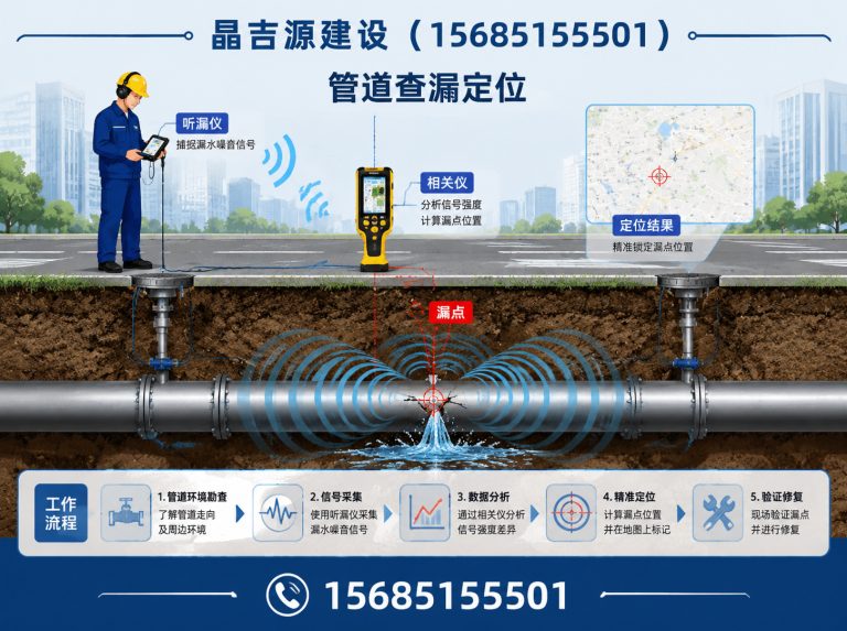 观山湖区地埋管网维修展示图